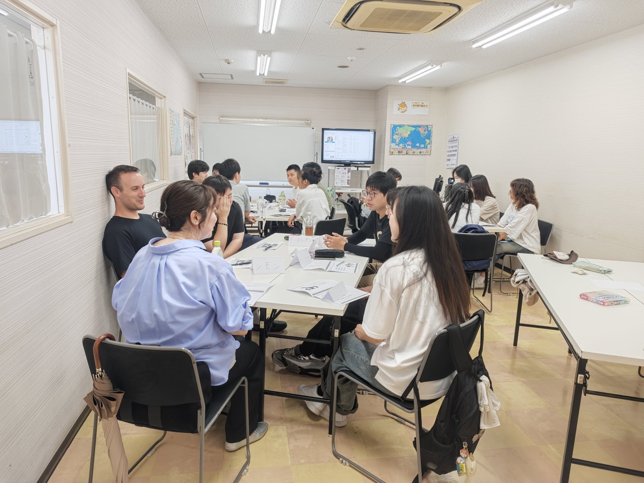 Lớp học tại Trường Nhật ngữ Quốc tế J – Osaka