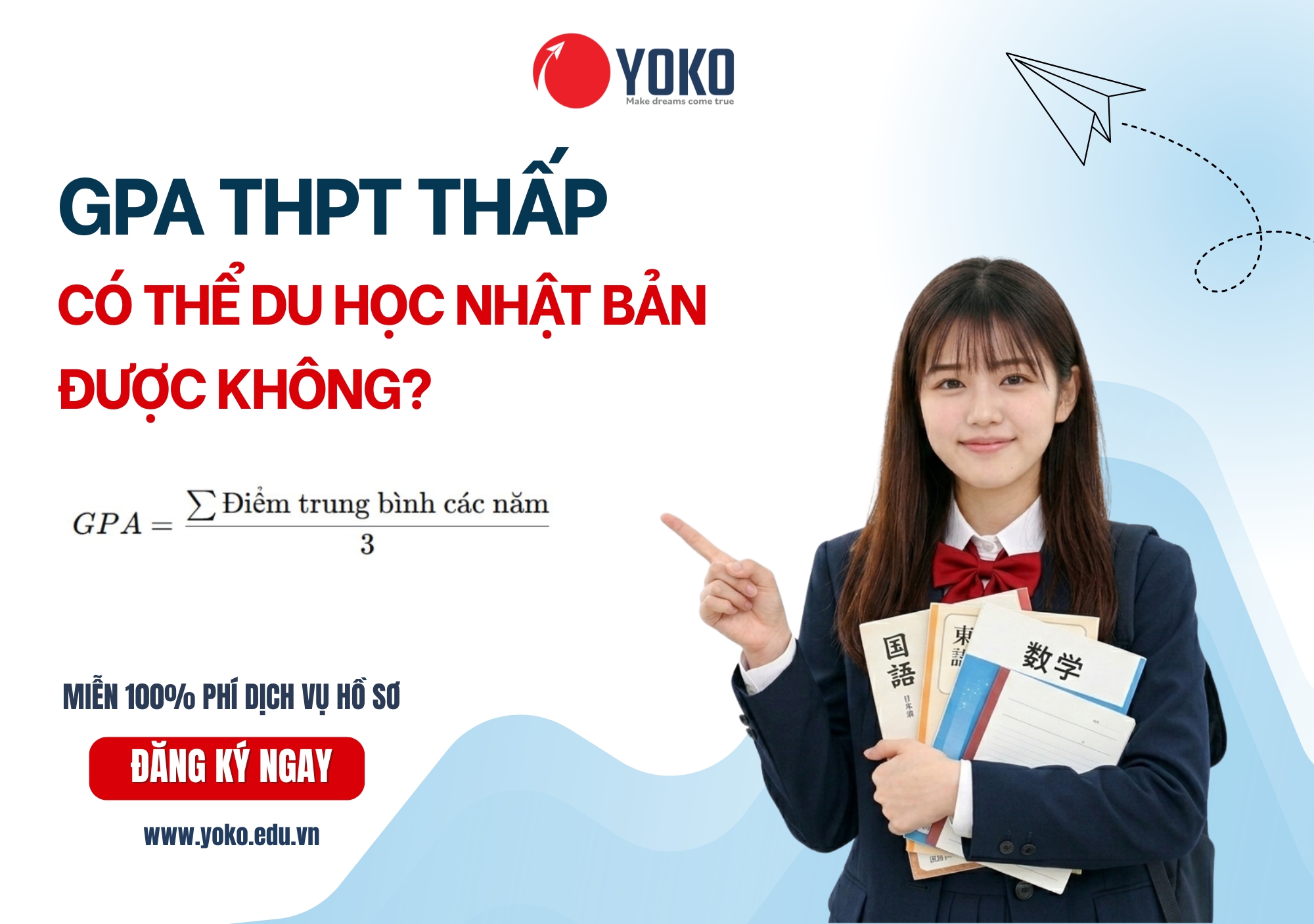 GPA THPT thấp có đi du học Nhật Bản được không?
