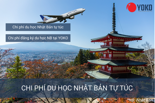 Các khoản chi phí khi đi du học Nhật Bản hệ tự túc