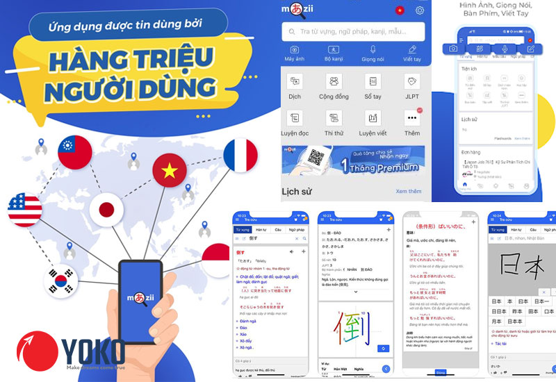 App từ điển Mazii