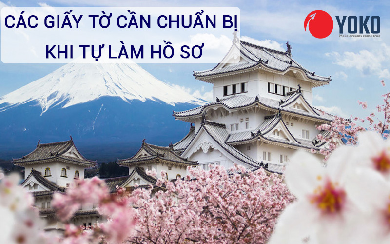 Các giấy tờ cần chuẩn bị khi tự làm hồ sơ du học Nhật Bản