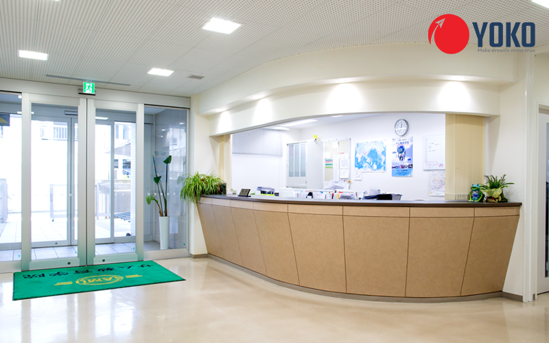 Sảnh học viện ngôn ngữ SAMU