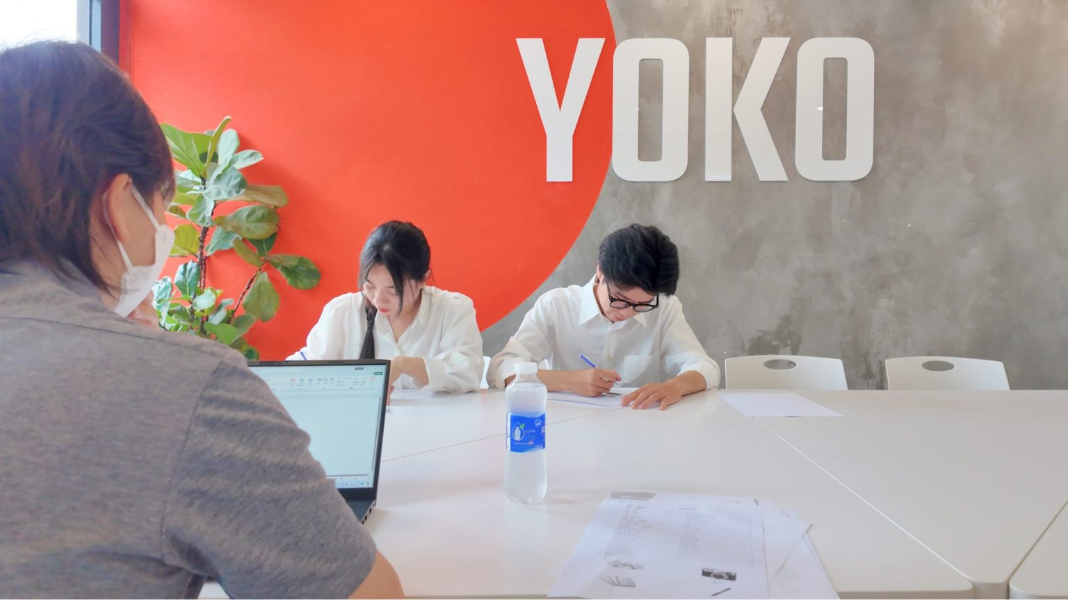 Học viên YOKO tham gia phỏng vấn trực tiếp với trường Nhật Ngữ
