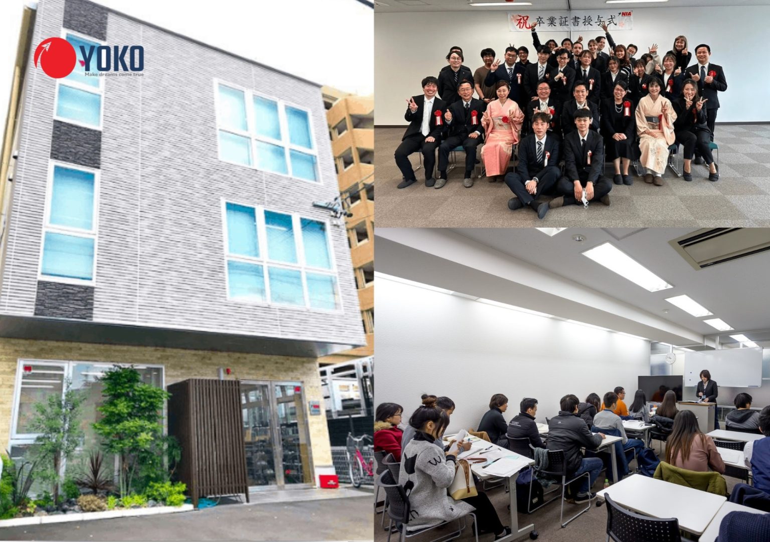 Cơ sở và du học sinh Trường Nhật ngữ Quốc tế Nagoya