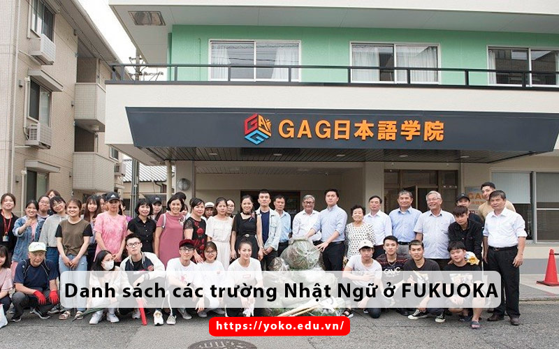 Danh sách các trường Nhật Ngữ ở FUKUOKA