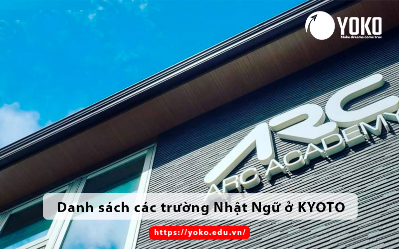 Danh sách các trường Nhật Ngữ ở KYOTO